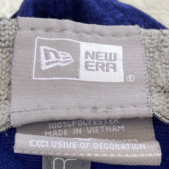 L.A. Dodgers Fitted Blue New Era Baseball Cap Hat - Picture 2 of 10